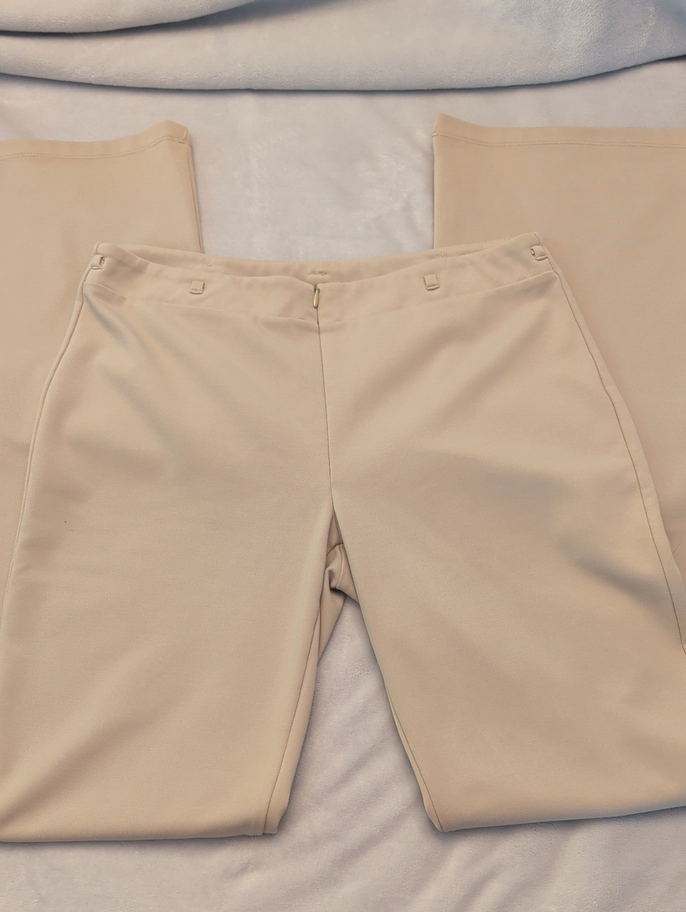 Express Women's Flare Pants - Light Beige